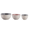 Mason Cash Innovative Kitchen Measuring Cups | Set of (3,5) Stoneware - Grey, Pink, White
